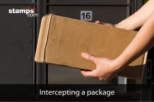 package usps intercept shipments redirect
