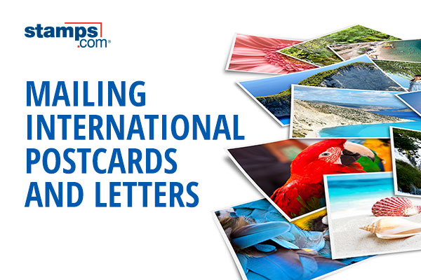 How To Mail An International Letter Or Postcard Stamps Blog