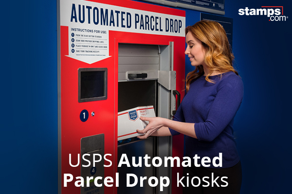 usps automated parcel drop kiosks