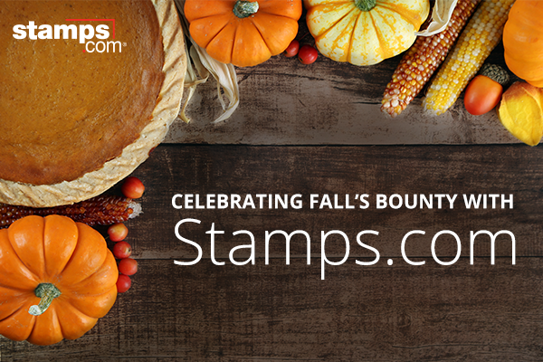 Celebratinf Fall's bounty with Stamps.com