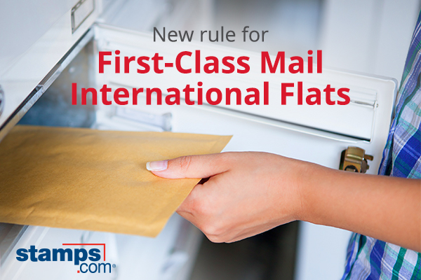New rule for First-Class mail international flats