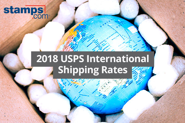 2018 USPS International shipping rates