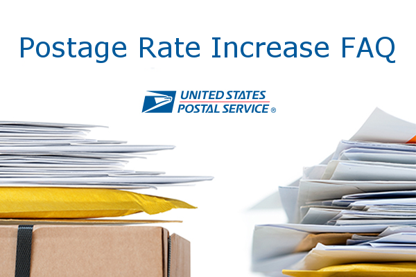 Postage rate increase FAQ
