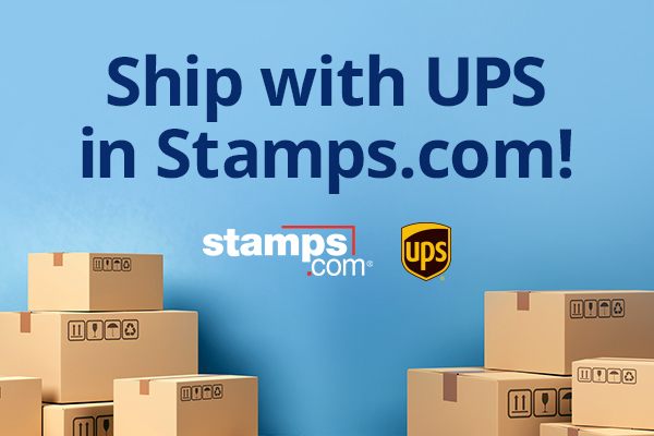 Ship with UPS in Stamps.com!