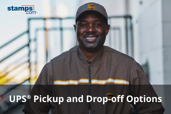 UPS Pickup and drop-off options