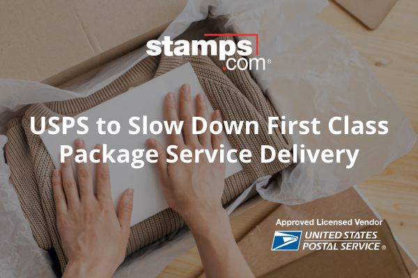 USPS to slow down first class package service delivery