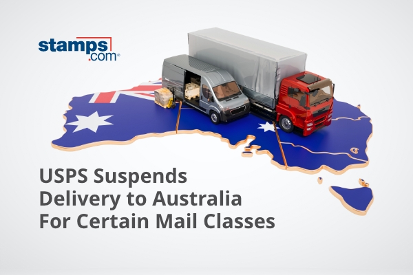USPS Suspends delivery to australia for certain mail classes